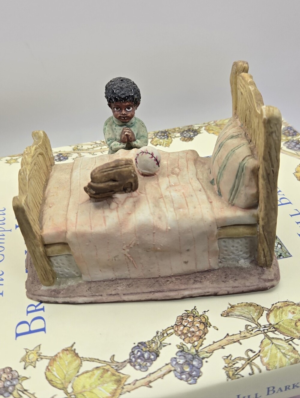 Primark Boy Praying Resin Collectible Piece 1993